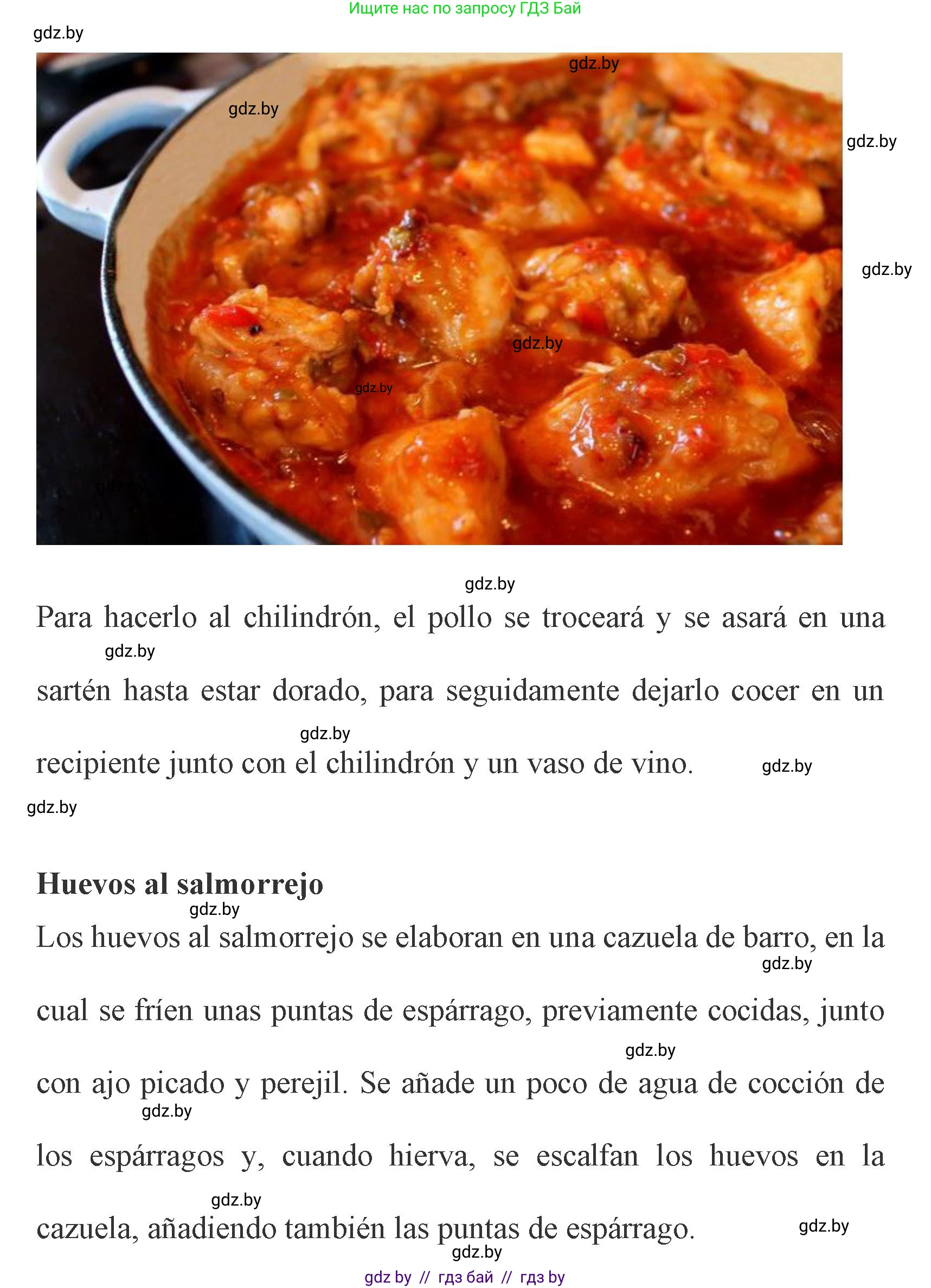 Испанский язык, 8 класс Учебник, автор: Гриневич Елена Карловна, издательство Вышэйшая школа, Минск, 2011, оранжевого цвета, страница 207, Решение (продолжение 6)